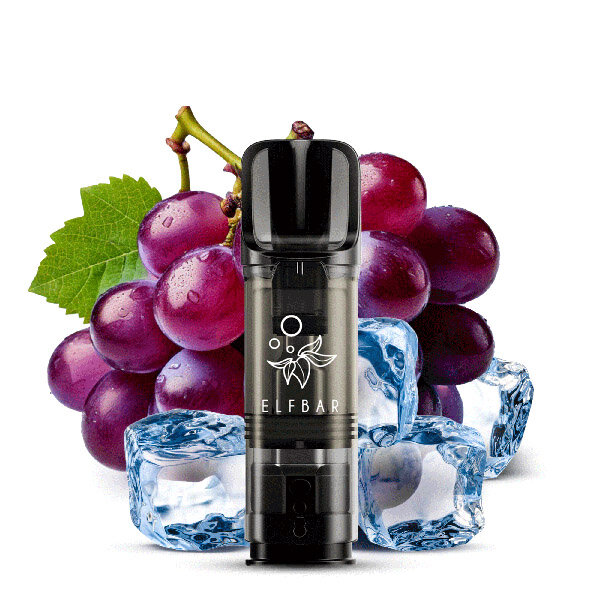 Elfbar ELFA Pods Grape Ice 20mg I 2 Stk