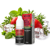 Intense Erdbeer Kräuter 10ml Liquid ohne Nikotin